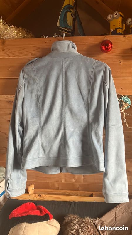 Veste bleu clair (image 2)