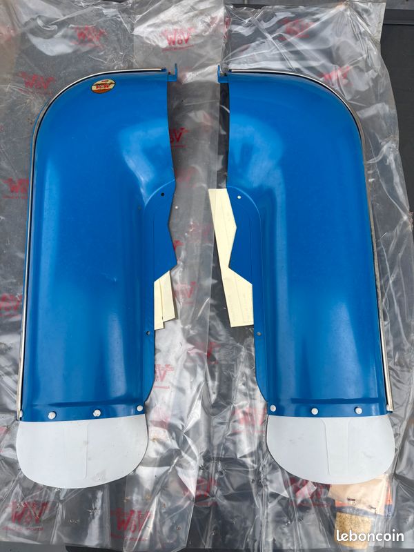 Peugeot 102 NMT pare jambes neuf bleu gitan (image 1)