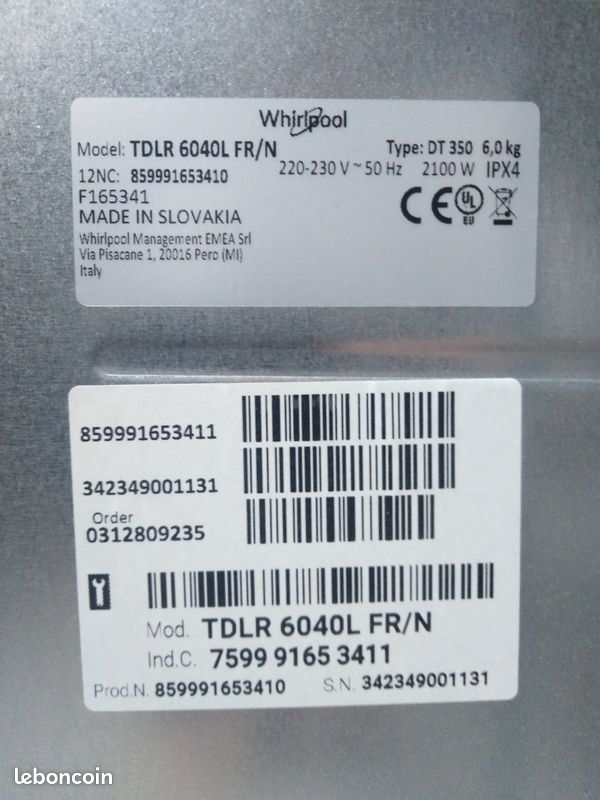 Lave linge machine à laver (image 6)