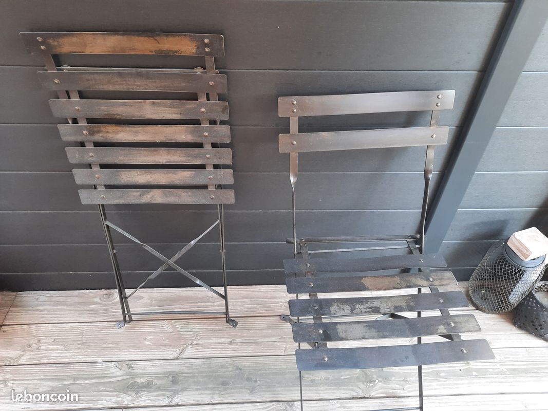 Chaises en métal (image 2)
