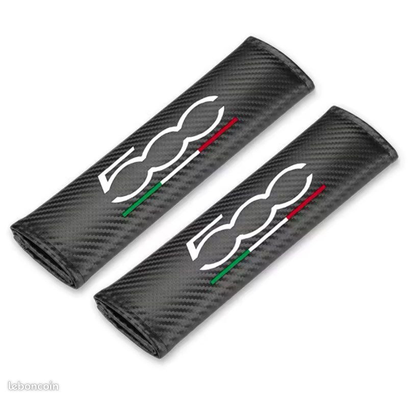 MNBVGHH 2 Pieces Voiture Protege Ceinture de Securit Coussin, pour Fiat 500 / 500E / 500L / 500X / 500 Cuir PU Epaulieres De Ceinture De Securite,Doux Safety Confortable,B MNBVGHH 2 Pieces Voiture Protege Ceinture de Securit Coussin, pour Fiat 500 / 500E / 500L / 500X / 500 Cuir PU Epaulieres De Ceinture De Securite,Doux Safety Confortable,B