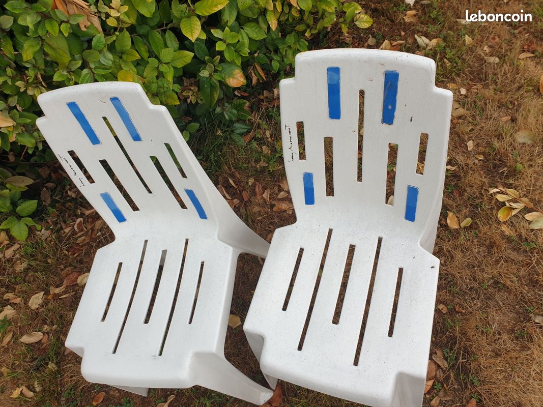 2 chaises de jardin (image 3)