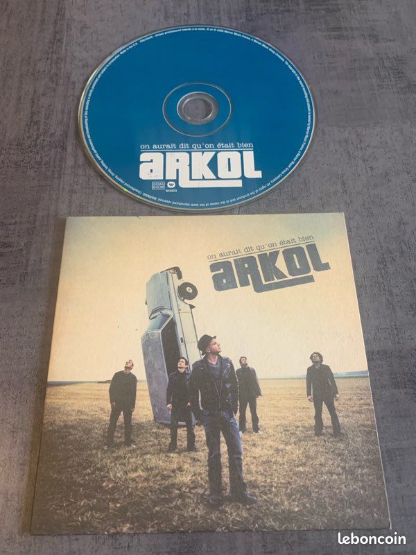 CD Promo Arkol - On Aurait Dit Qu'on Etait Bien 2006 (image 1)