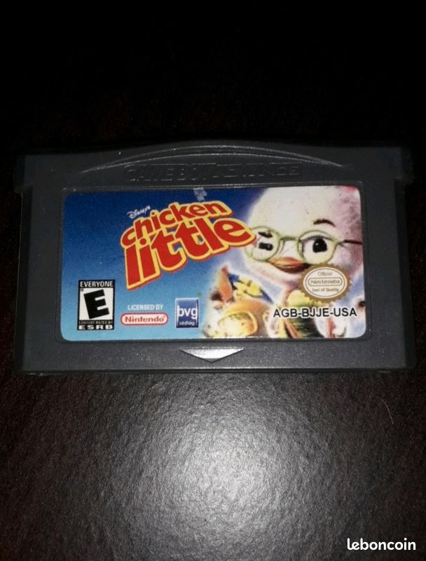 Chicken little gba game boy advance nintendo Jeux vidéo