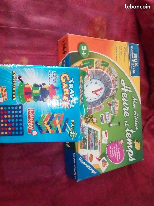 Vends jeux d'apprentissage et de patience (image 1)