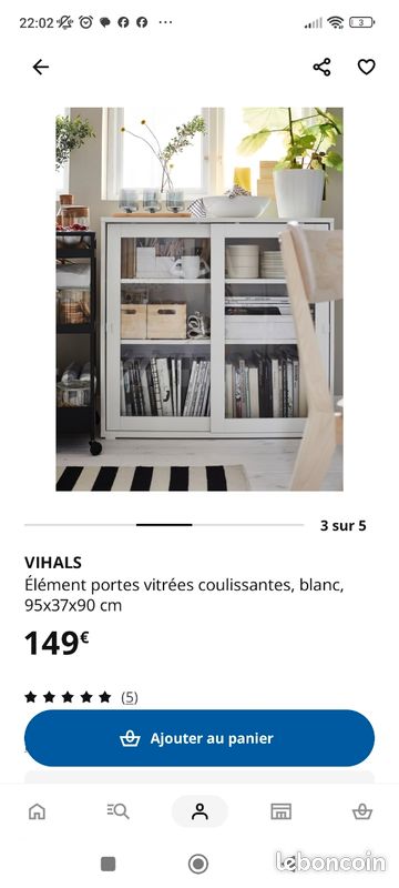 Vitrine ikea (image 2)
