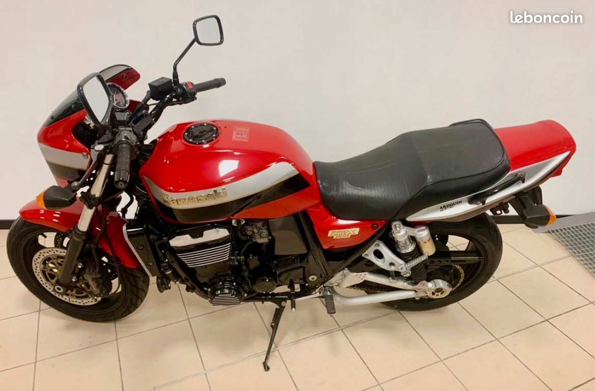 Kawasaki ZRX 1100 R Eddie Lawson, Candy Wine, 46 000 km, 100 % d'origine (image 3)