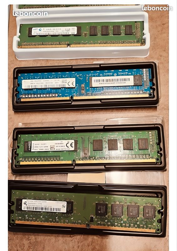 Lot MémoireDIMM pour pc : DDR3 et DDR2 (image 4)