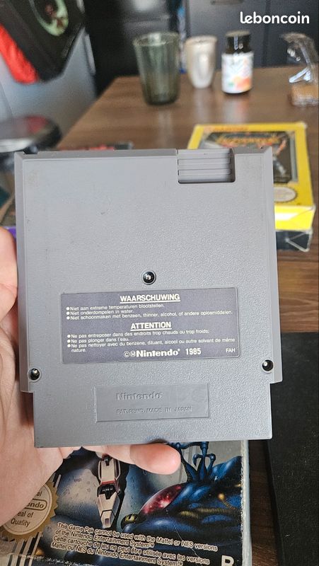 Jeu Nintendo NES Probotector 1985 avec boite FAH - Jeux vidéo