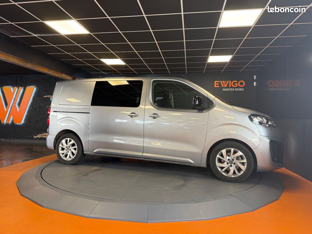 Citroen jumpy combi 2.0 bluehdi 175 m l2 eat bva / 5 places / caméra de recul / attelage / 2 portes latérales (image 24)