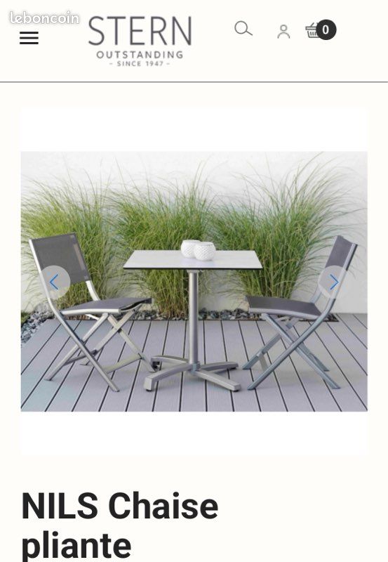 Chaise STERN PLIABLE Nils (image 4)