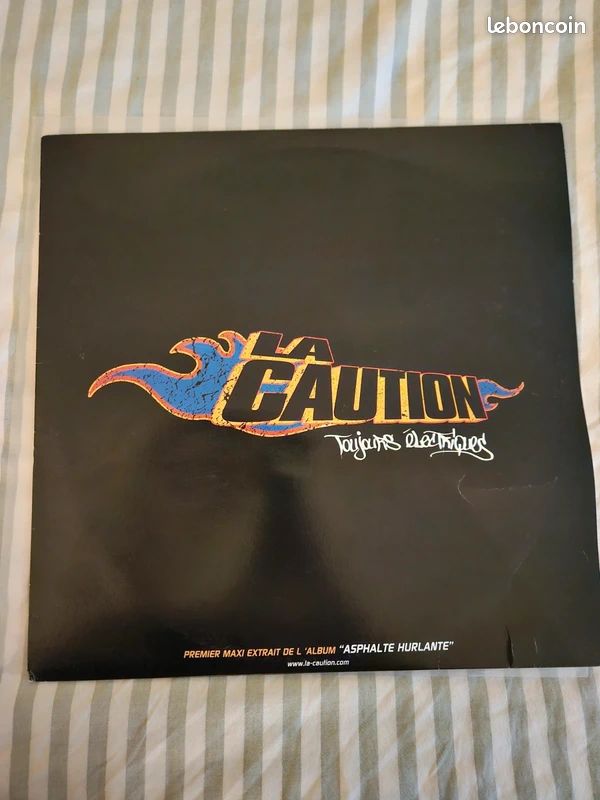 Vinyle La caution - Toujours électriques (maxi) (image 1)