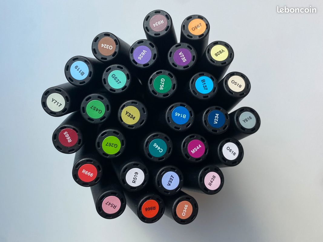 Lot de 29 promarkers Windsor & newton (image 4)