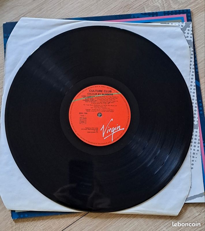 Vinyle 33t, Culture Club,Colour by numbers (image 8)