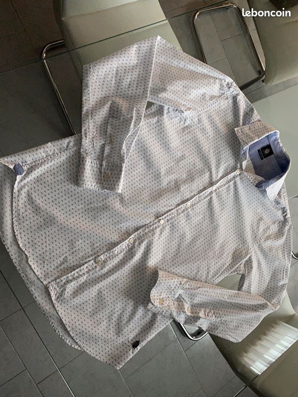 Chemise à motif Marina Yachting Taille 41 TBEG (image 2)