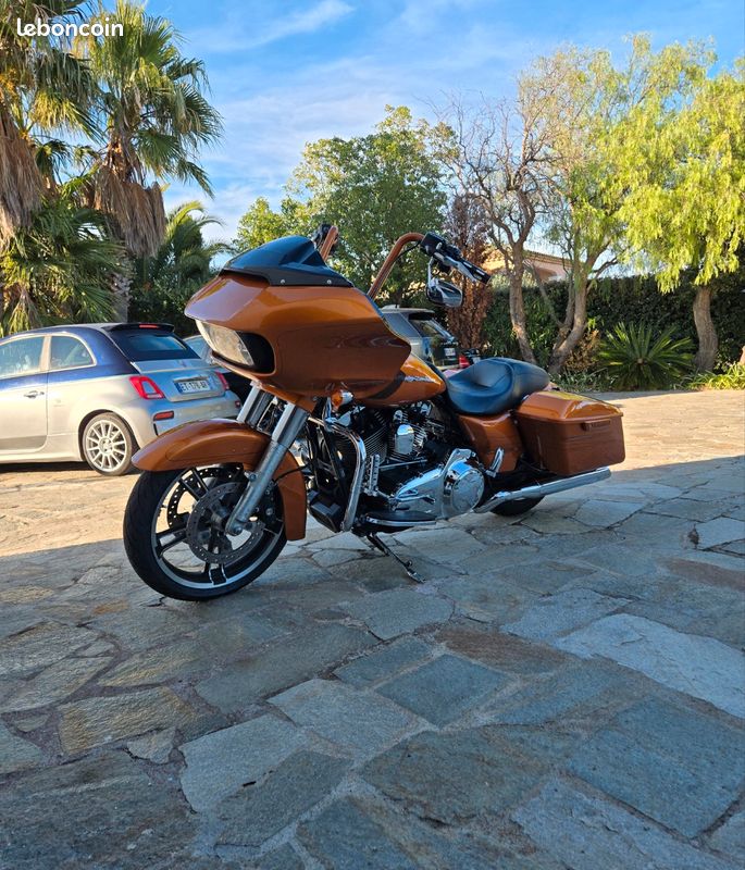 Garde boue avant harley davidson touring street electra road glide roadking (image 3)