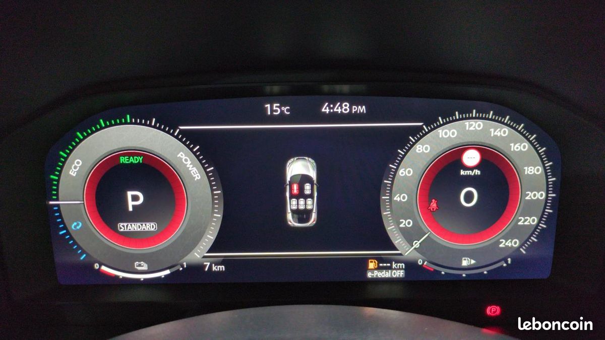 Nissan juke n-connecta hybrid 143 cv (-25,6%) + sieges et volant chauffants + navigation + roue de secours (image 14)