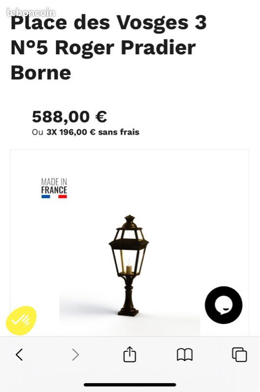Borne lampadaire Roger pradier (image 7)
