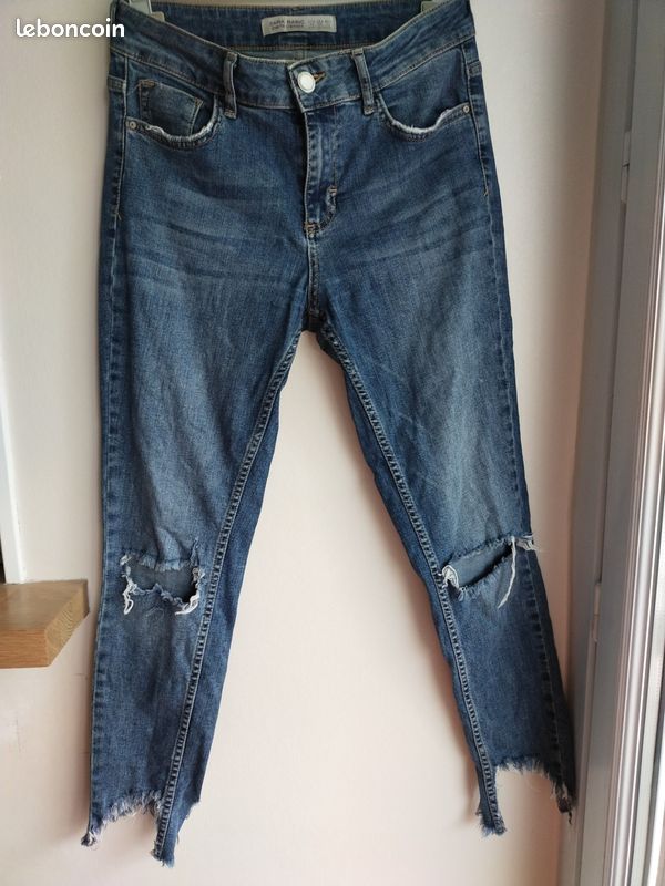 Jeans Zara Basic Z1975 denim T38 Vêtements