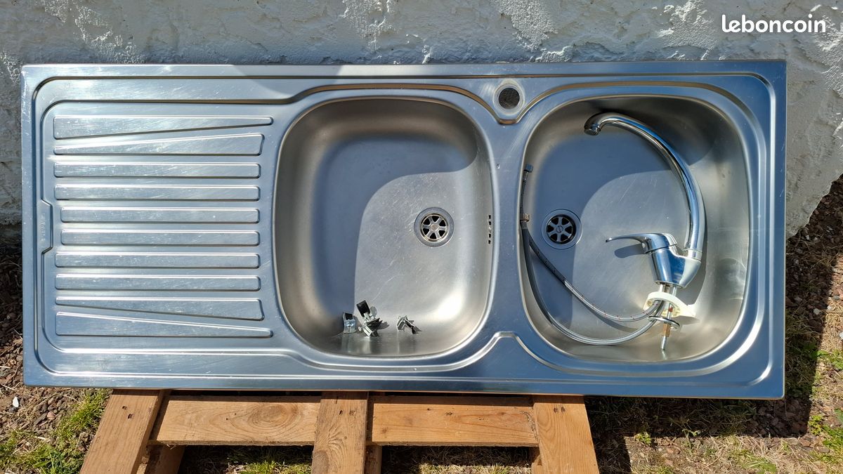 Evier inox (image 1)