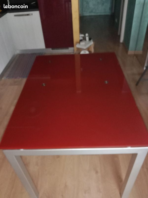 Table vitre 8 place (image 3)