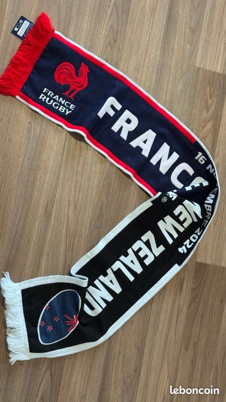 Écharpe Supporter Equipe De France De Rugby – Neuf, Sans Marque