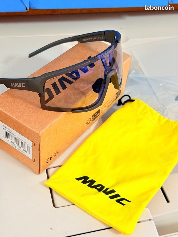 Lunettes Mavic MVS Aeroframe Photochromic CAT 1-3 – Neuves jamais utilisées (image 1)
