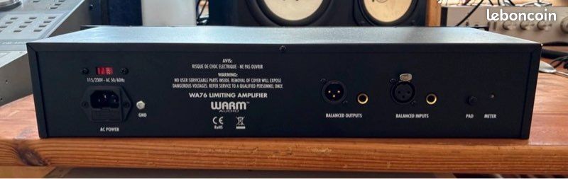 Compresseur Warm Audio WA-76 (image 4)
