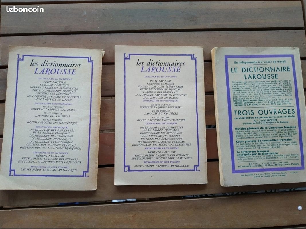 3 livres classiques anciens Racine, Molière et Georges Sand (image 3)