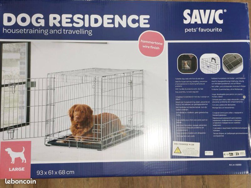 Cage chien chat pliable neuve (image 1)