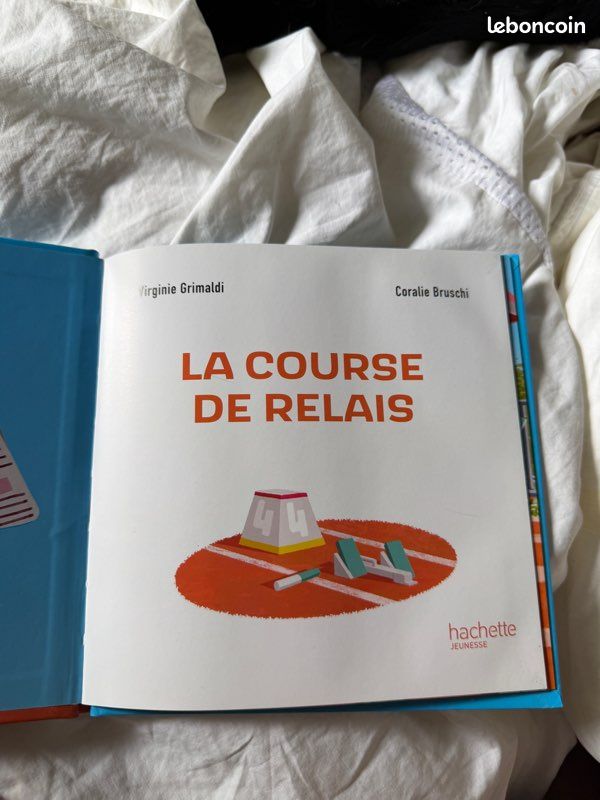 La course de relais. Virginie Grimaldi, Coralie Bruschi. Collection Esprit sportif. Hachette jeunesse, 2024. Dès 3 ans (image 3)