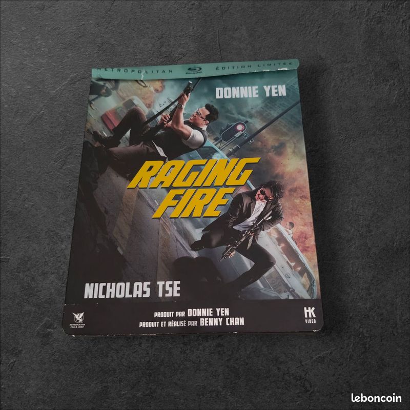 Blu-ray Steelbook Racing Fire (image 1)