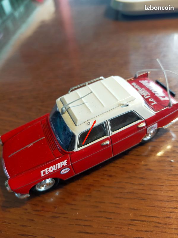 Peugeot 404 Journal L'Humanité Tour De France 1969 – échelle 1/43 – Collection