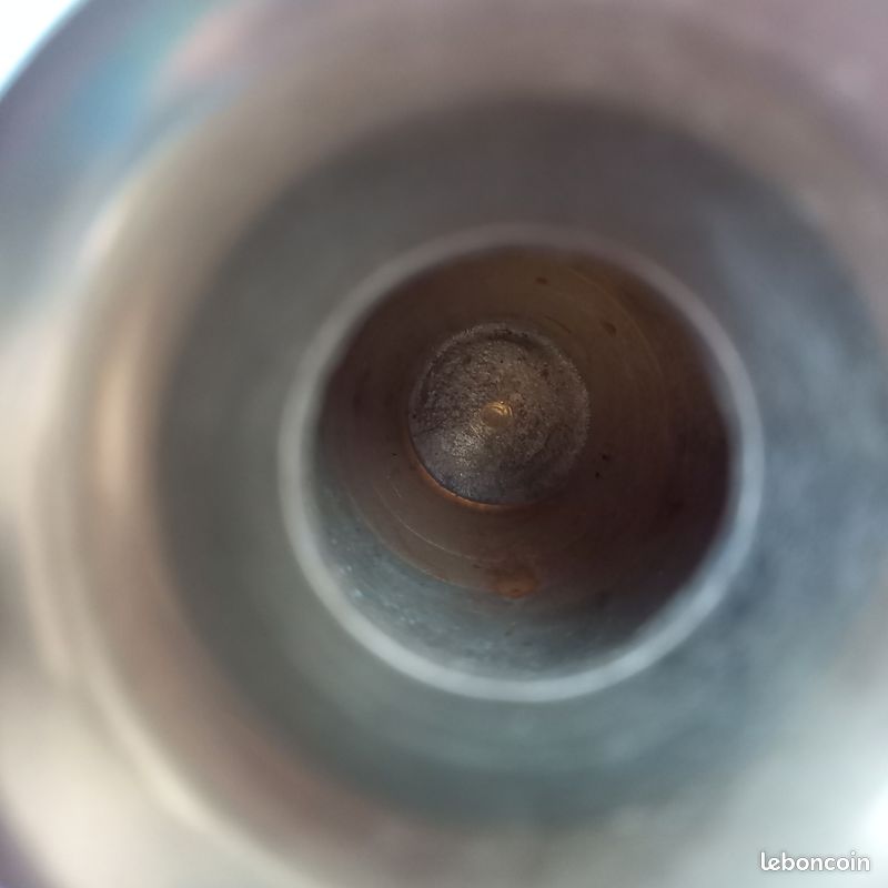 Vase en laiton hauteur 13 cm (image 5)