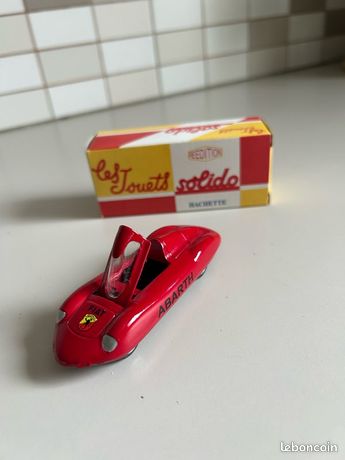 RÉGI SOLIDO No: 133 FIAT 2300/S CABRIOLET GHIA 1/43 KISAUTÓ