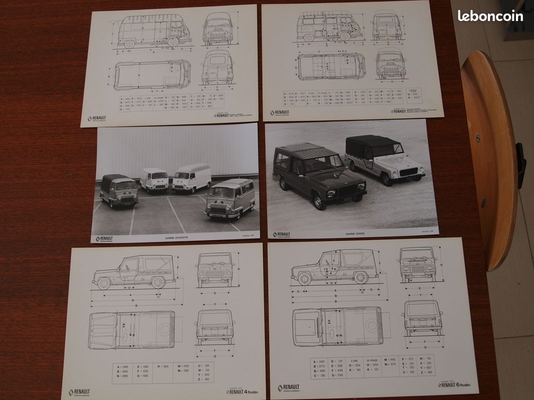 RENAULT Fourgon estafette photos de presse (image 1)