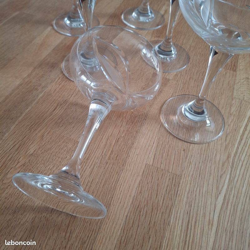 Lot de coupe cristal baccarat (image 3)