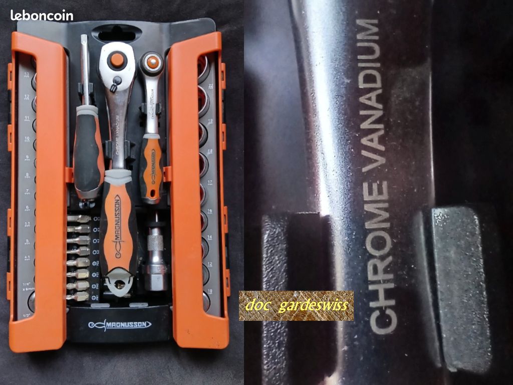 Set Présentoir Cliquet Tournevis – Douilles 5 à 13mm (occasion, état Correct)