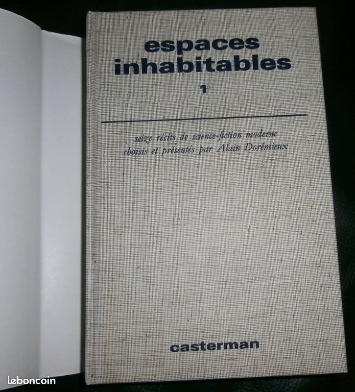 Livre S.F "espaces inhabitables - tome 1" 16 récits de science-fiction moderne - Casterman 1973 (image 3)