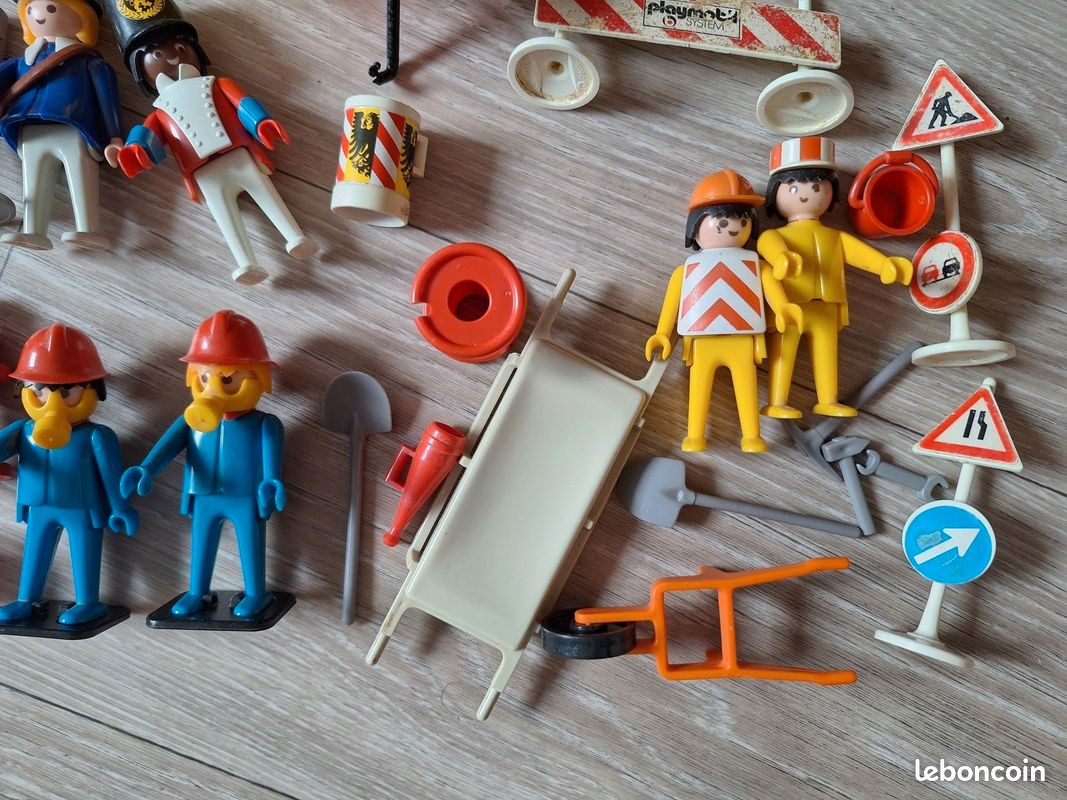 Lot de 13 playmobil vintage année 70 (image 3)