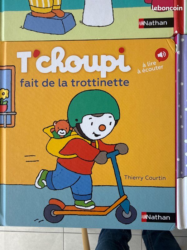 Lot 6 livres T’choupi – Thierry Courtin – Nathan – TBE (image 3)
