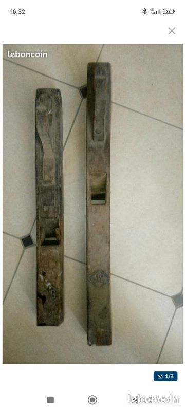 Lot de 2 rabots anciens (image 3)