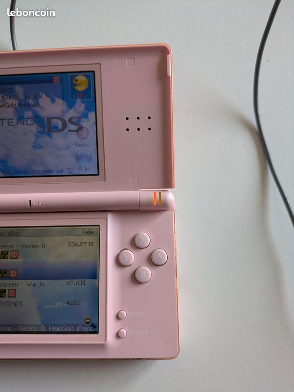 Nintendo dslite rose (image 2)