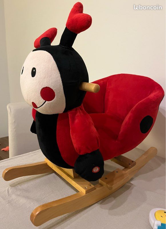 Coccinelle à bascule musicale (image 1)