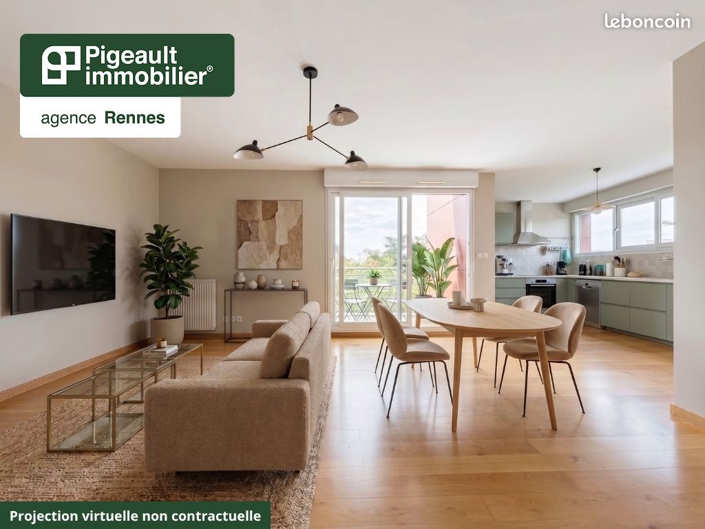 Appartement 4 pièces 81 m² · à Montgermont · 81 m² · 261 750 €