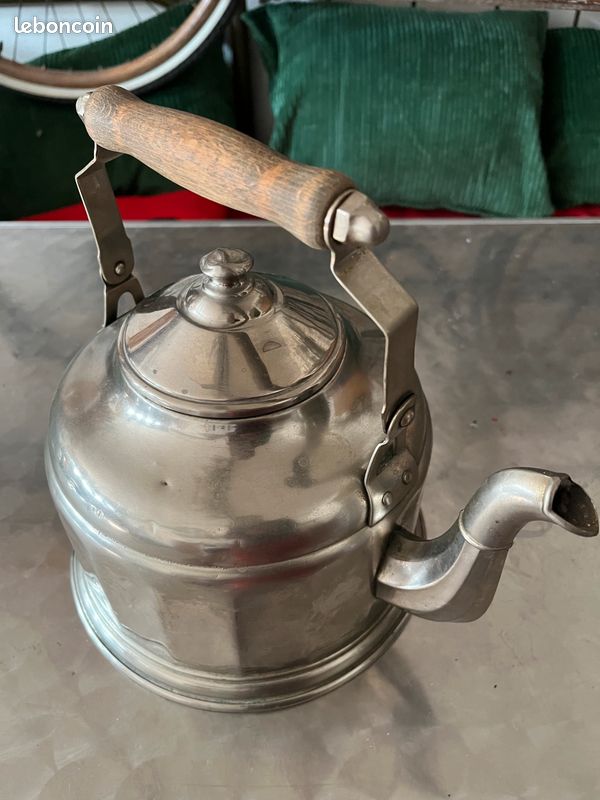 Bouilloire Vintage En Acier Inoxydable Ménage Bouilloires Théière Métal