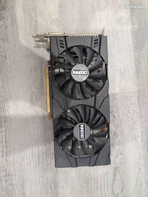 Carte Graphique NVIDIA GTX 1660 Noire D'occasion Pour Mining GPU Sans