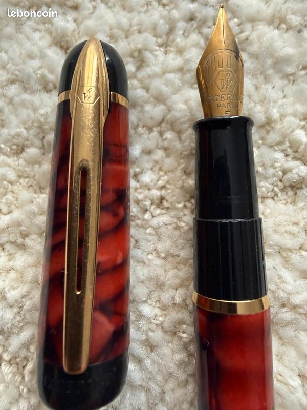 Stylo Plume Waterman Vintage - Élégance Intemporelle Pour Collectionneur, Occasion Avec Traces D'usure