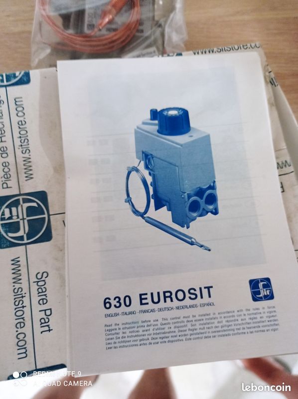 Bloc vanne gaz EUROSIT 630 NEUF (image 1)