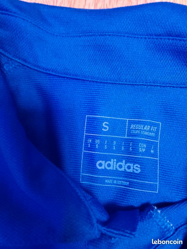 Polo Adidas Slim Fit taille S (image 2)